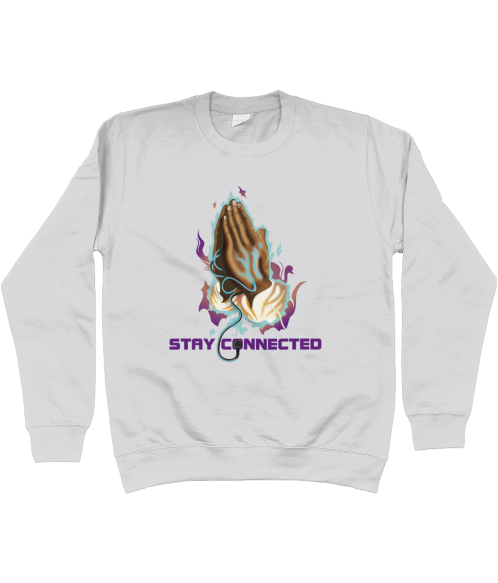 Stay Connected Jumper (Purple)