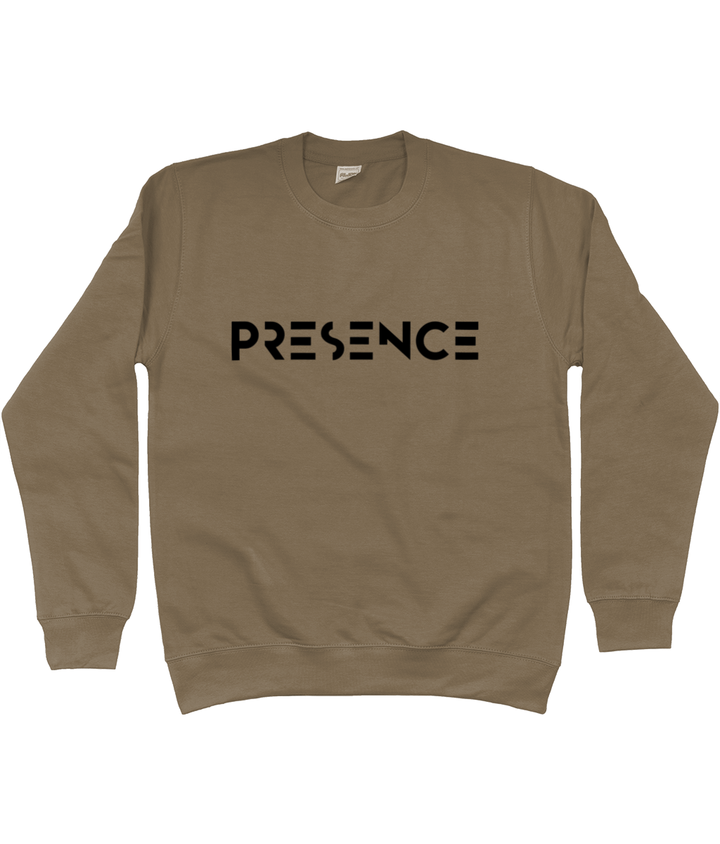 Black Presence Print Jumper