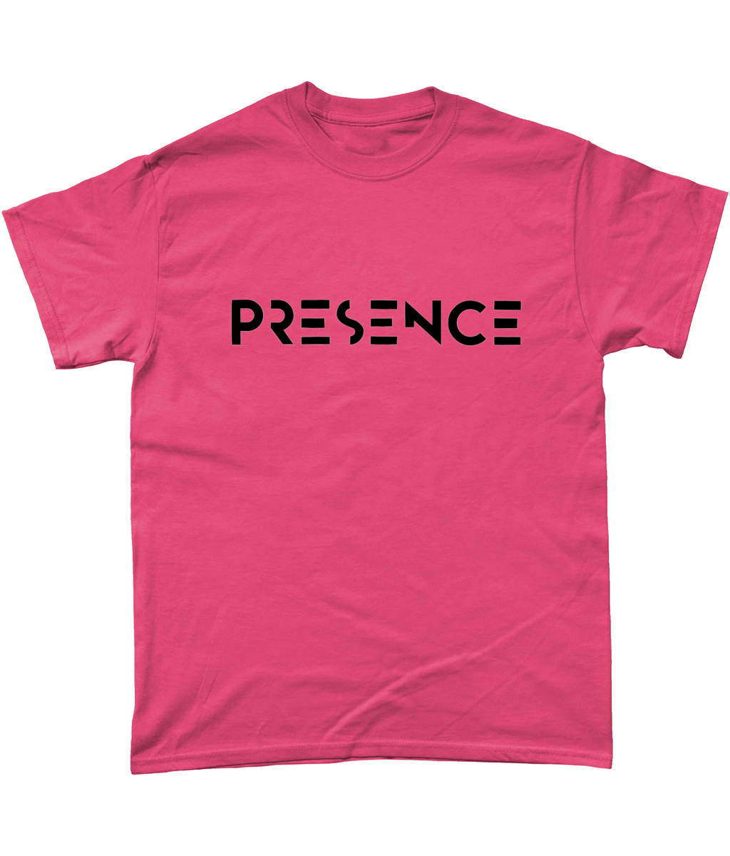 Black Presence Print T-Shirt