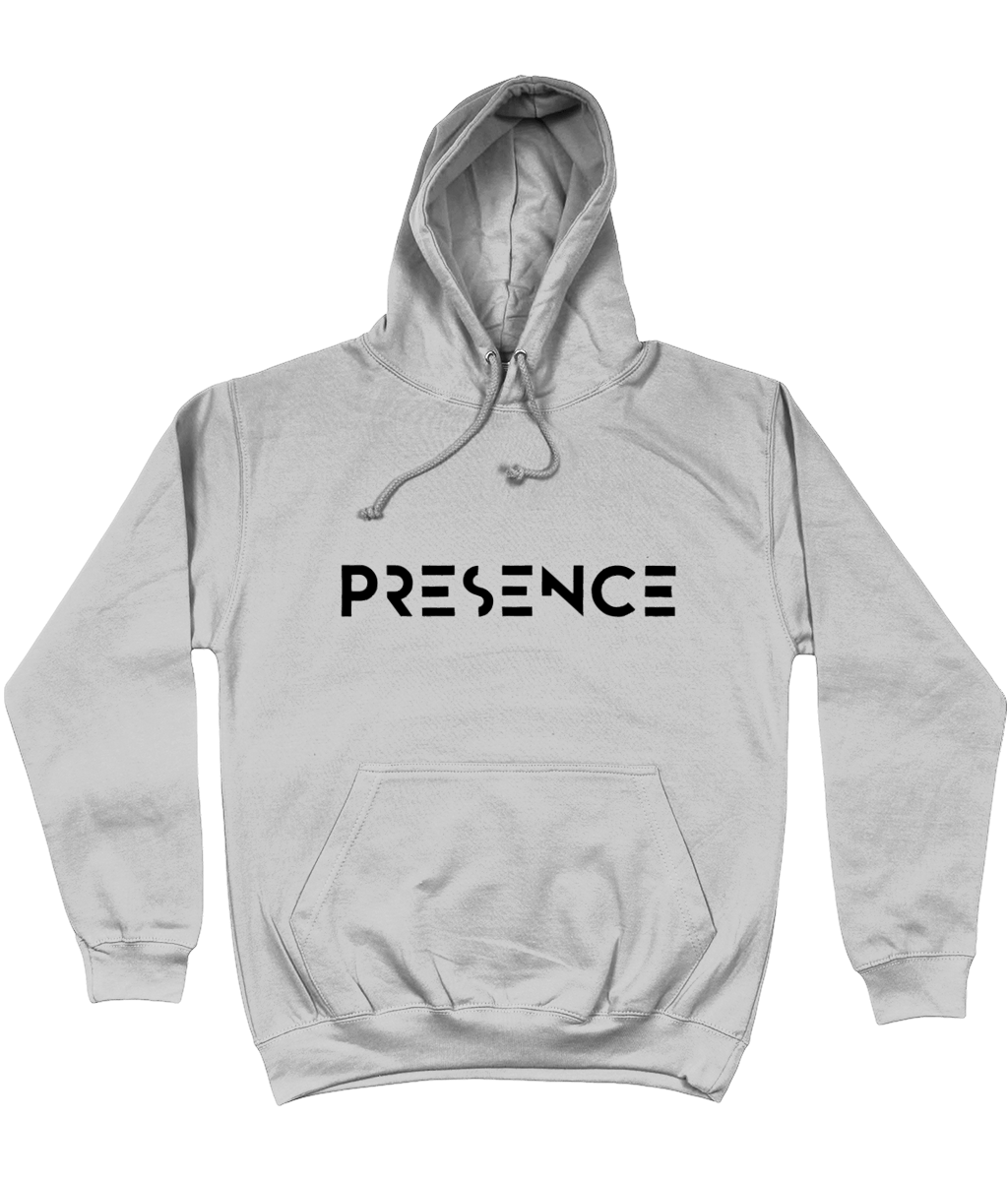 Black Presence Print Hoodie