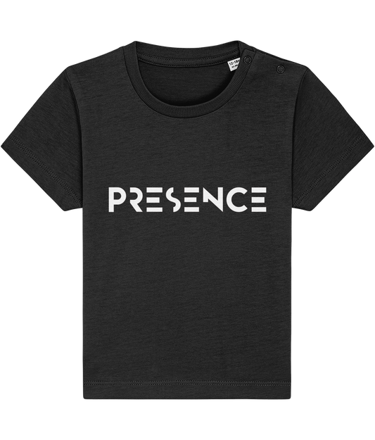 Baby/Toddler White Presence Print T-Shirt