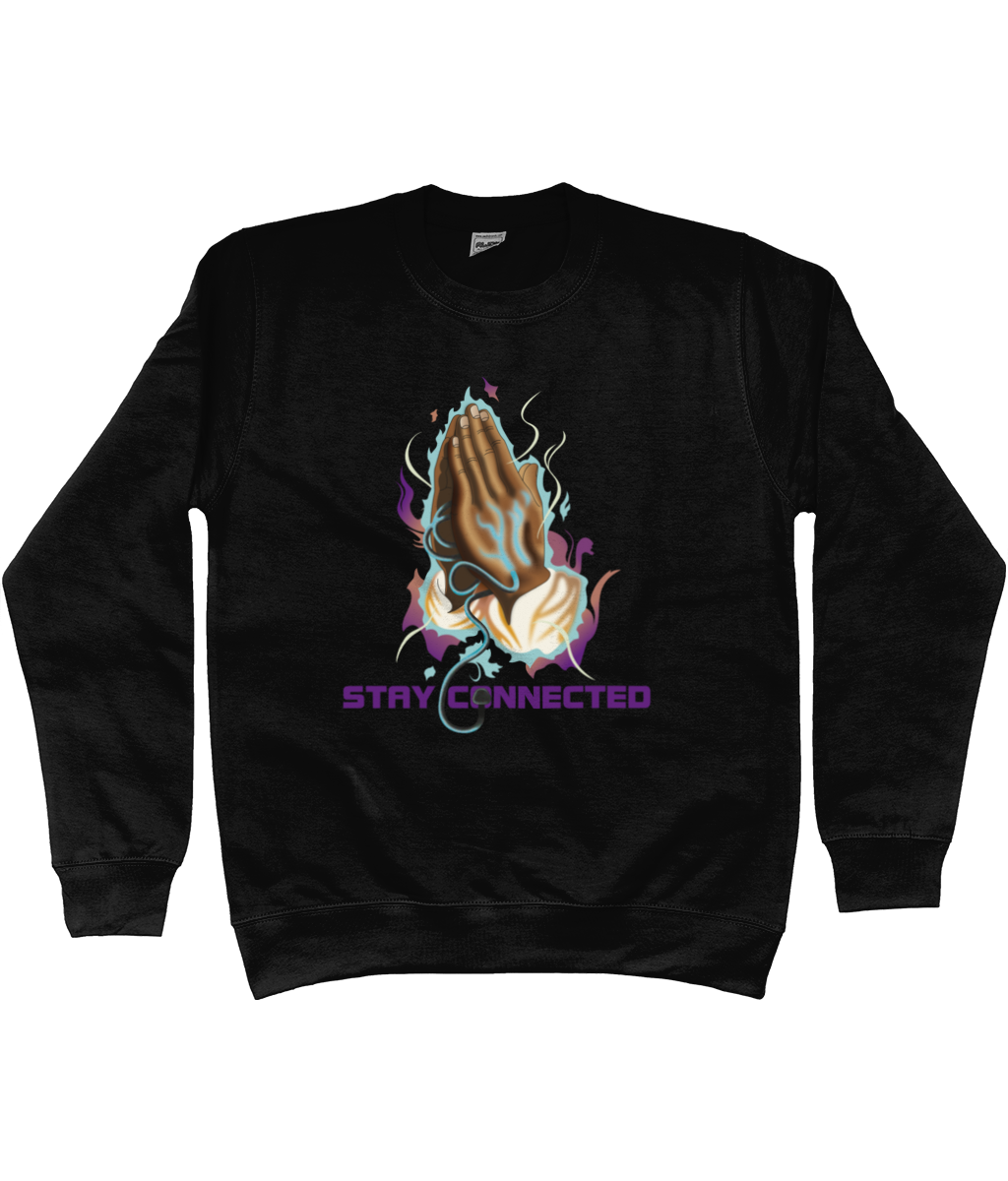 Stay Connected Jumper (Purple)