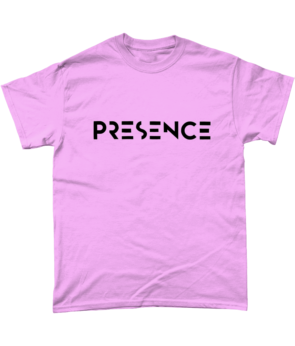 Black Presence Print T-Shirt