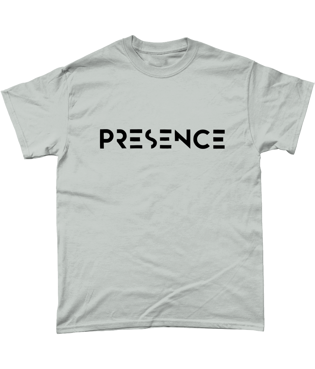 Black Presence Print T-Shirt