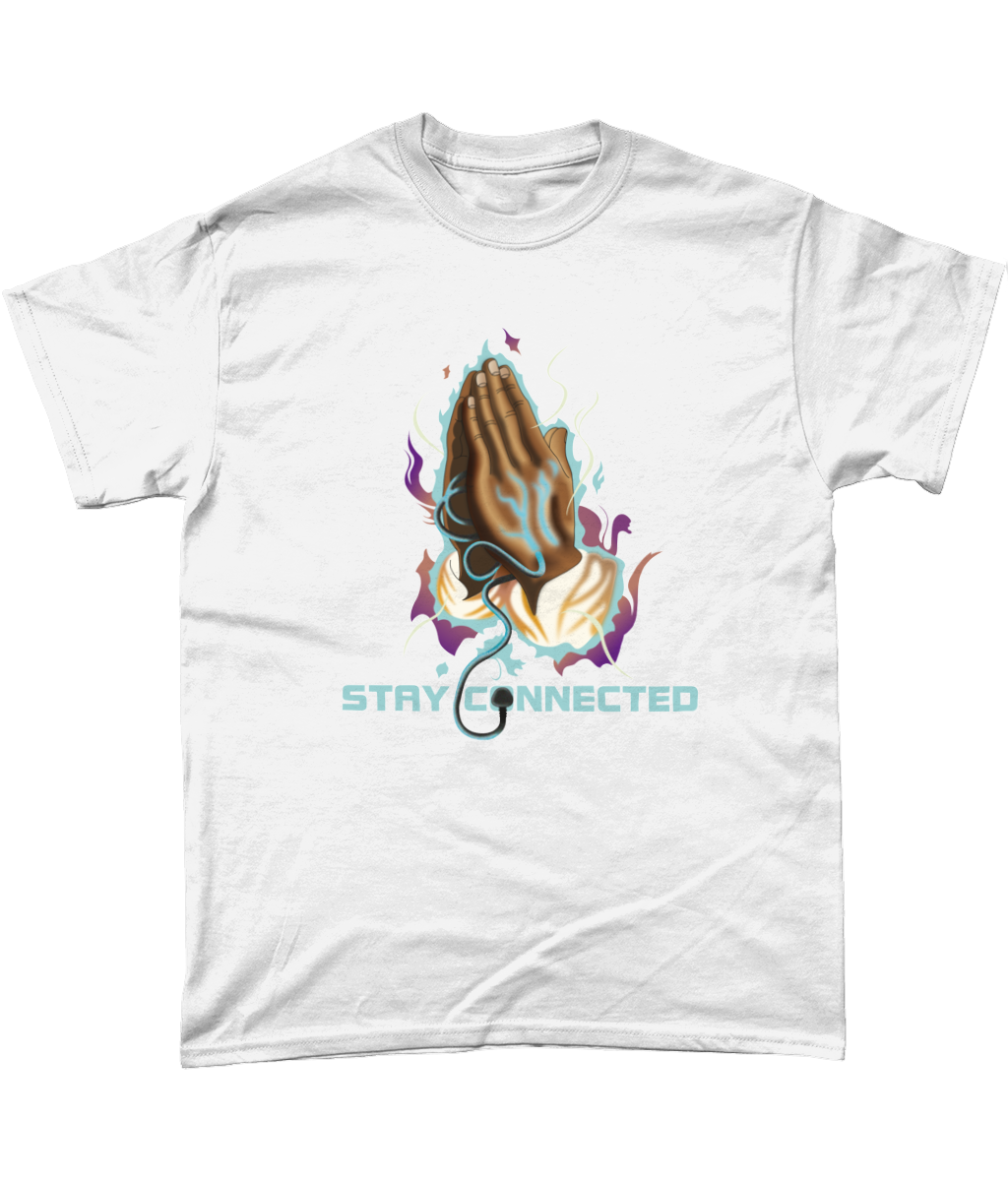 Stay Connected T-Shirt (Blue)