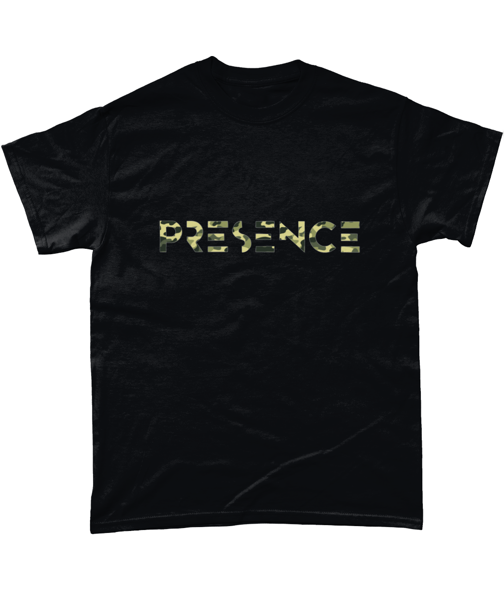 Camo Presence Print T-Shirt