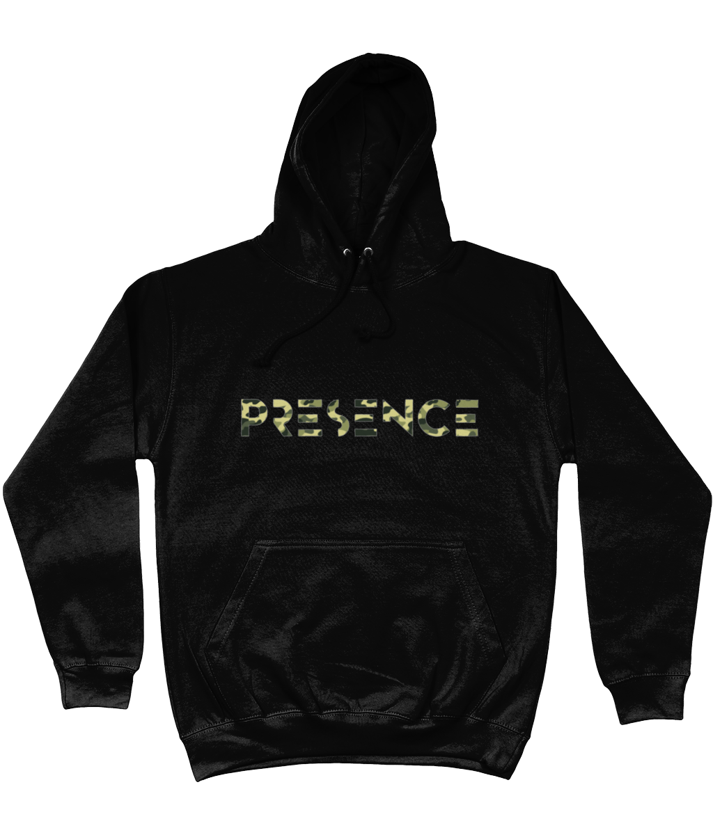 Camo Presence Print Hoodie