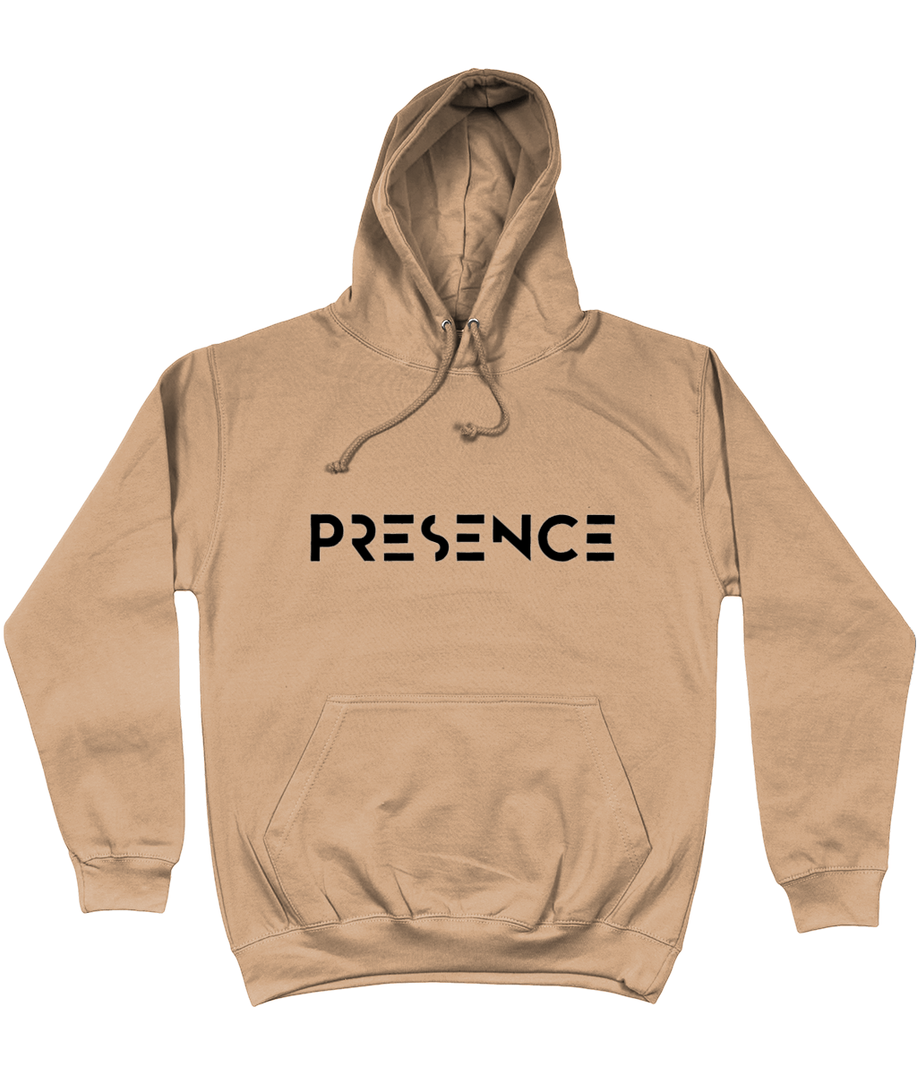 Black Presence Print Hoodie